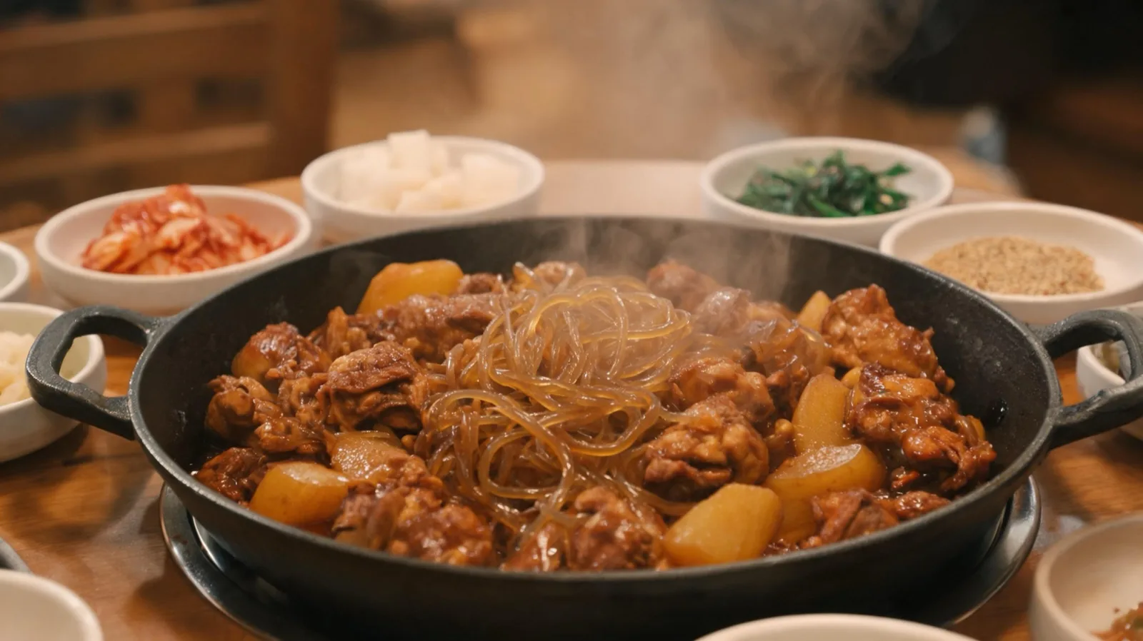 AI-generated travel image representing Andong food