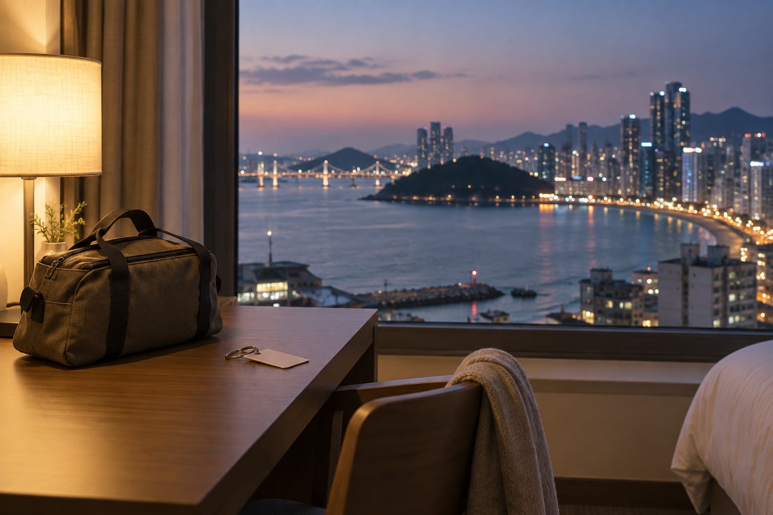 A Busan beach atmosphere for comparing Gwangalli and Haeundae as places to stay