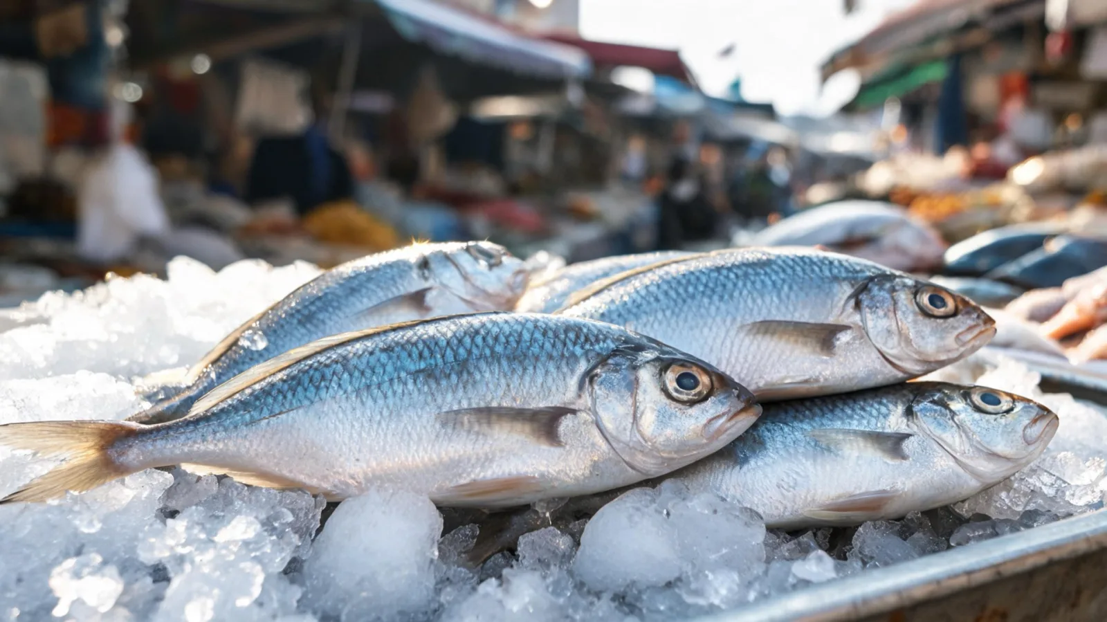 Fresh autumn eul fish