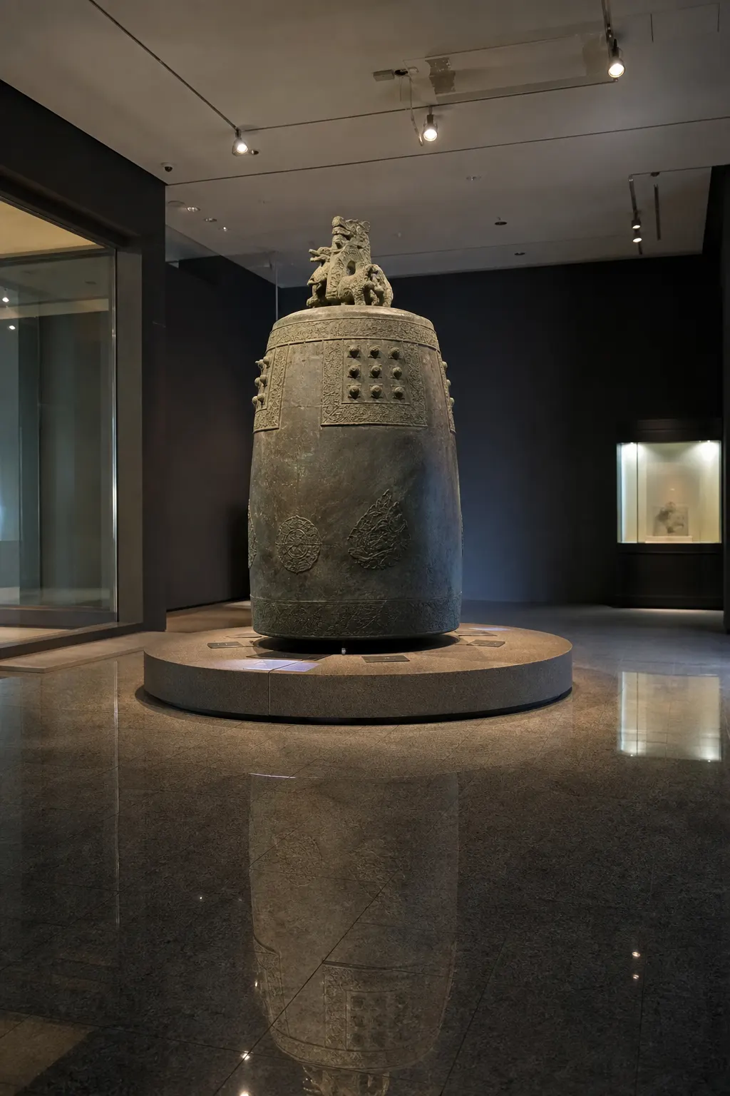 An indoor museum atmosphere in Gyeongju