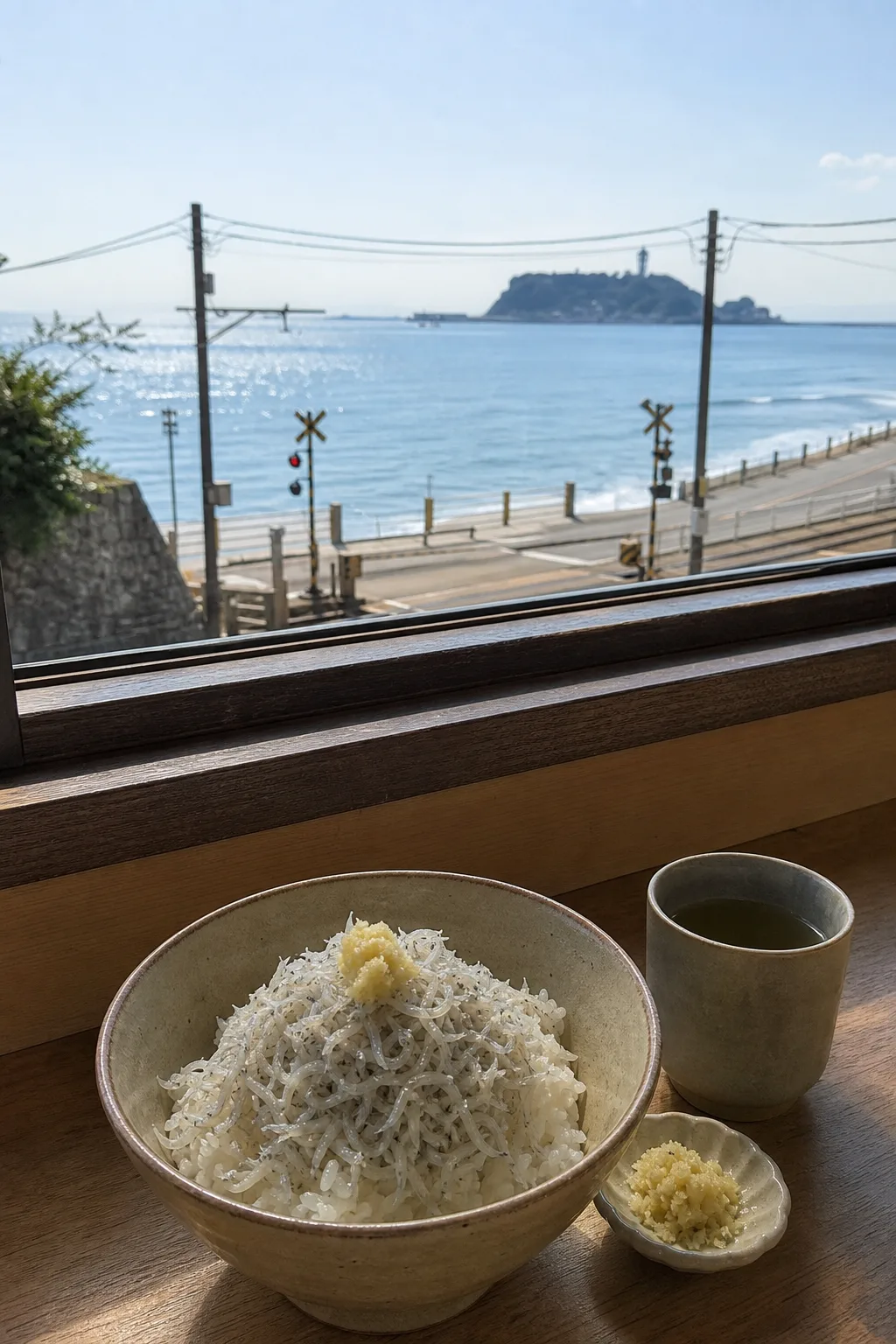吻仔魚丼