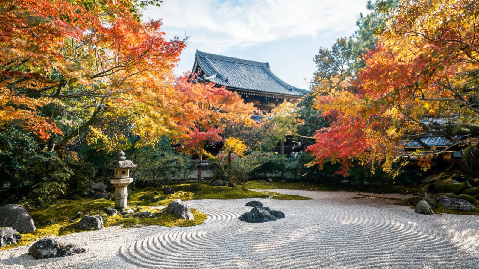 A Kamakura temple garden
