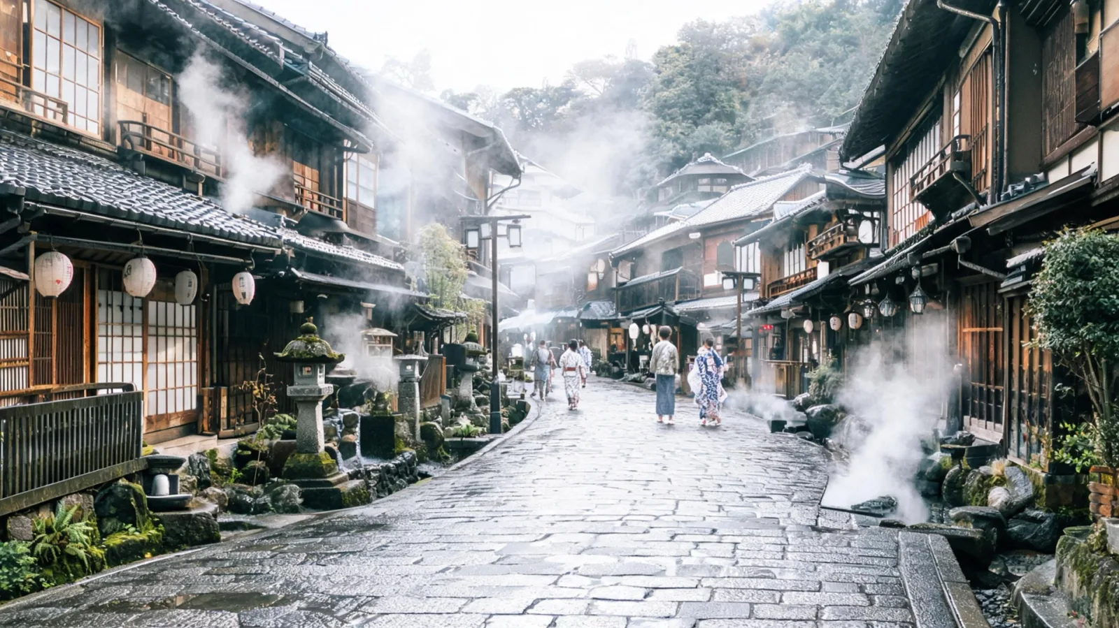 The streets of Arima Onsen