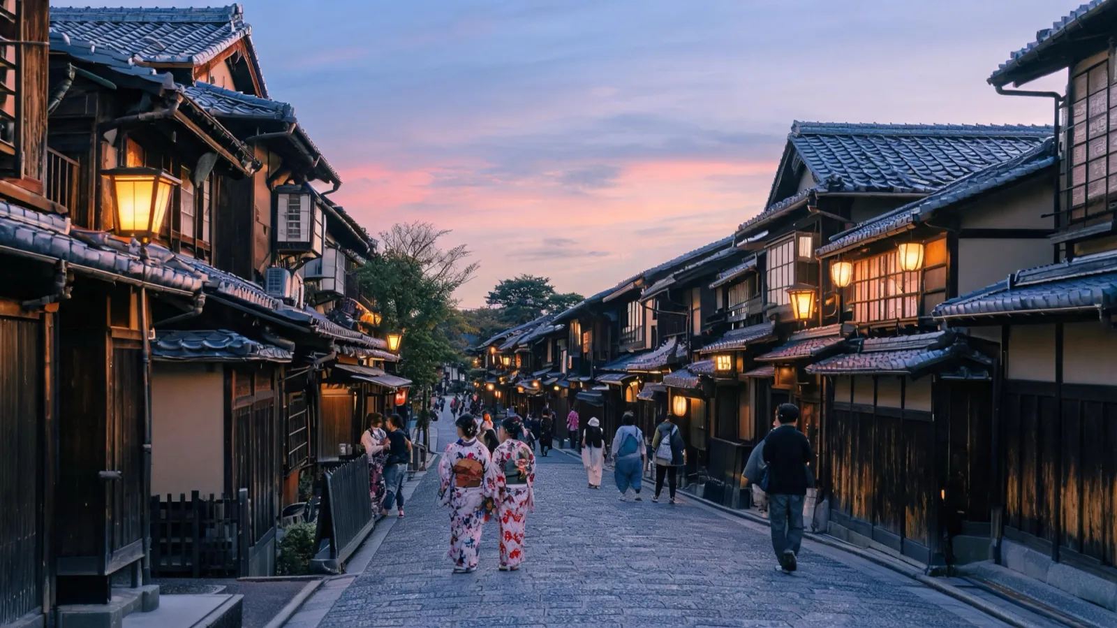 Kyoto's Gion streets