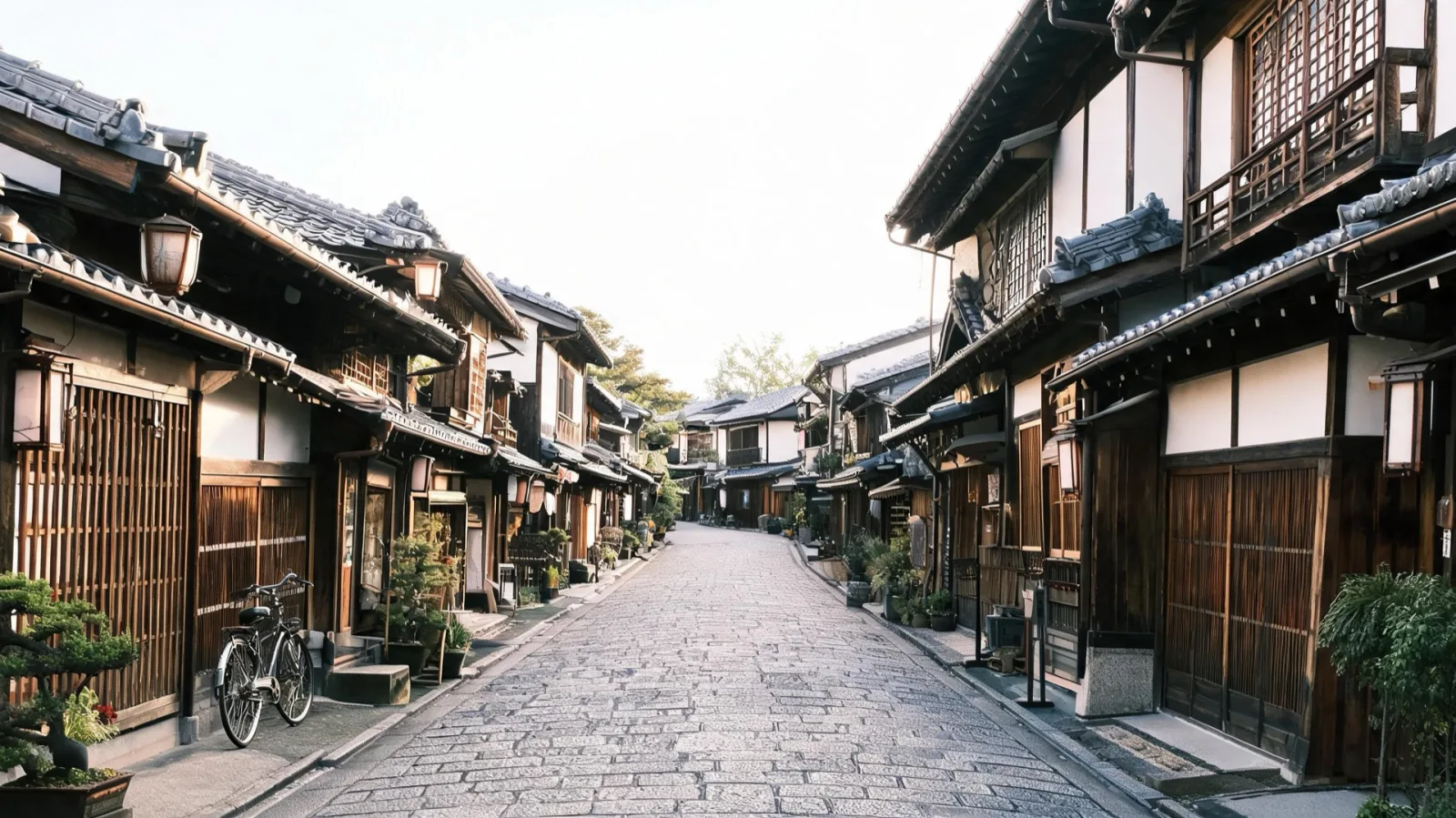 The old streets of Naramachi