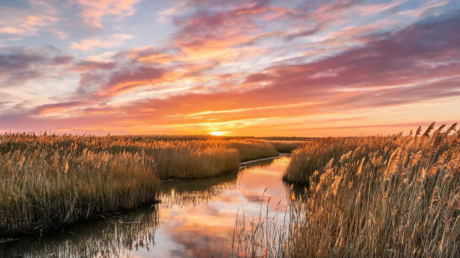 AI-generated travel image representing Suncheon Bay wetland