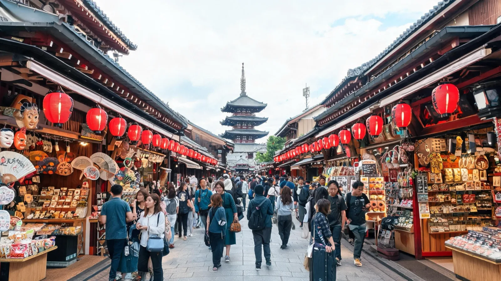 Asakusa Senso-ji and Nakamise-dori